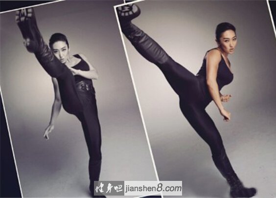 中国最性感健身美女牟丛火辣写真