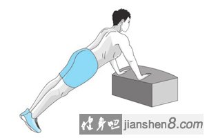 上斜俯卧撑训练图