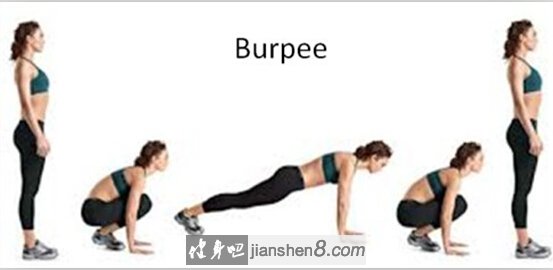 经典的综合训练动作--Burpee(波比)