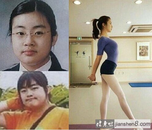 姜素拉身材揭秘：腿长105cm,72kg到48kg完美蜕变